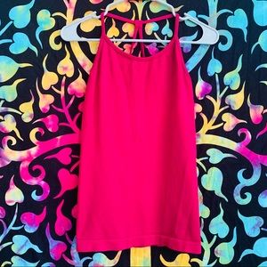 🖤 Fabletics Magenta Athletic Tank Top